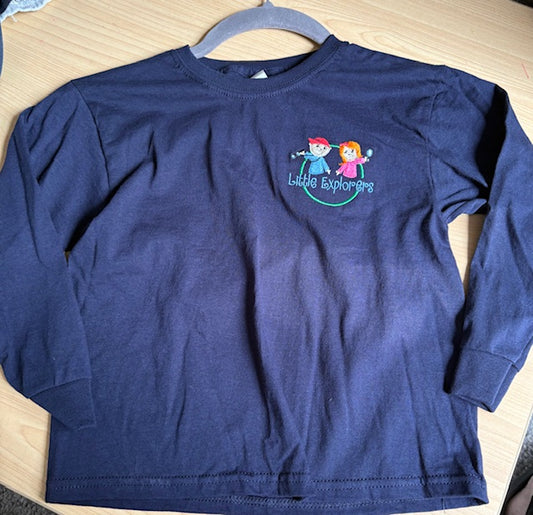 Long Sleeved Round Neck T-Shirt