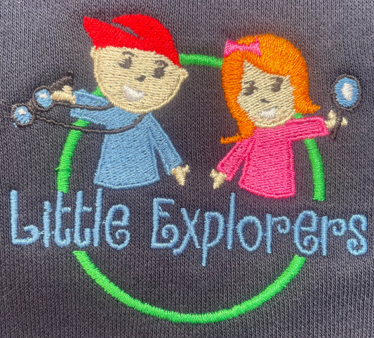 Embroidered logo